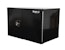 Buyers Products Company 1705950 24X24X72 Inch Xd Black Smooth Aluminum Underbody Truck Box With Barn Door