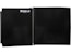 Buyers Products Company 1705950 24X24X72 Inch Xd Black Smooth Aluminum Underbody Truck Box With Barn Door