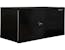 Buyers Products Company 1705905 18X18X36 Inch Xd Black Smooth Aluminum Underbody Truck Box With Barn Door