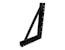 Buyers Products Company 1701012 18X27 Inch Welded Black Formed Steel Mounting Brackets
