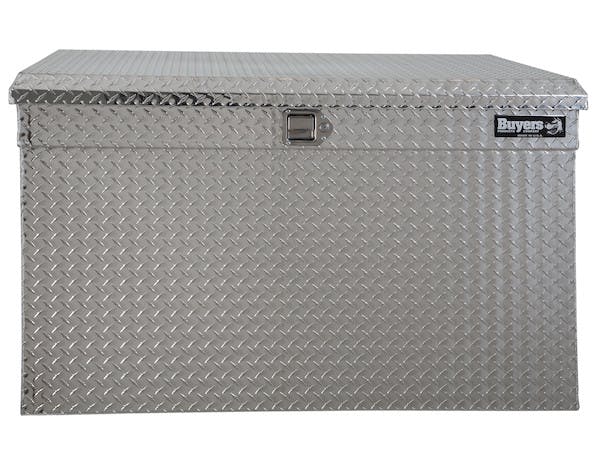 Buyers Products Company 1712110 24(H) X 24(D) X 49(W) Inch Diamond Tread Aluminum All-Purpose Jumbo Chest