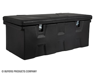 Buyers Products Company 1712240 17.25X19/13.25X44/41.25 Inch Black Poly Multipurpose Chest