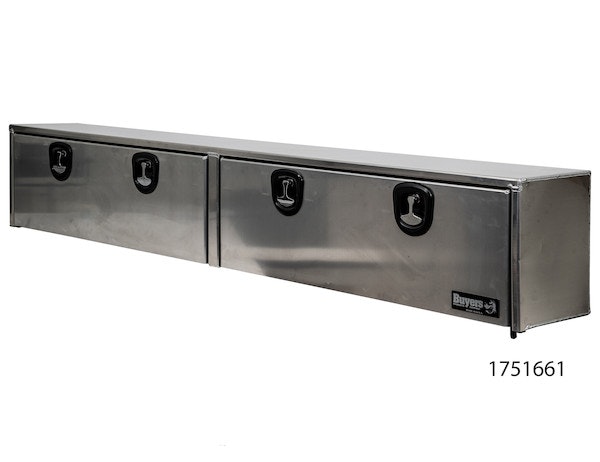 Buyers Products Company 1751668 18X16X96 Inch Smooth Aluminum Topsider Truck Box