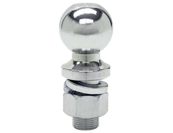 Buyers Products Company 1802015 1-7/8 Inch Chrome Hitch Ball With 3/4 Inch Shank Diameter X 2-1/8 Inch Long