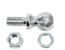 Buyers Products Company 1802134 2 Inch Bulk Chrome Hitch Balls With 1 Inch Shank Diameter X 2-1/8 Long