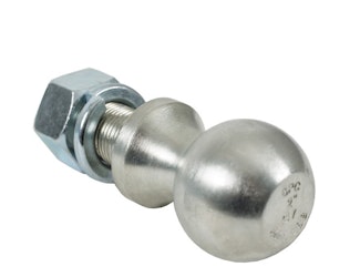 Buyers Products Company 1802135 2 Inch Bulk Zinc Hitch Balls With 1 Inch Shank Diameter X 2-1/8 Long