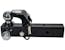 Buyers Products Company 1802280 Tri-Ball Hitch With Pintle Hook And Chrome Towing Balls - 2-1/2 Inch Receiver