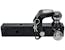 Buyers Products Company 1802280 Tri-Ball Hitch With Pintle Hook And Chrome Towing Balls - 2-1/2 Inch Receiver