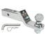 Buyers Products Company 1803306 2 Inch Chrome Ball Mount Kit With 2 Inch Shank And 2 Inch Drop-Cotter Pin Hitch