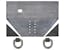 Buyers Products Company 1809027A Fabricators Hitch Plate 3/4 X 34-1/2 X 23-1/2 Inch
