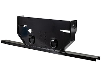 Buyers Products Company 1809031A Hitch Plate With Pintle Mount (Bottom Channel)