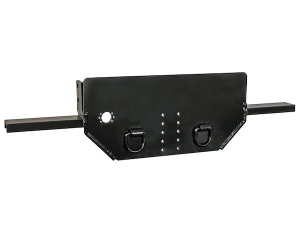 Buyers Products Company 1809038A Hitch Plate With Pintle Mount - Side Channel