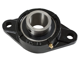 Buyers Products Company 2F24SCR Replacement 2-Hole 1.5 Inch Set Crew Locking Flanged Auger Bearing
