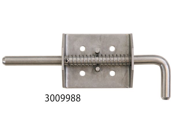 Buyers Products Company 3009988 1/2 Inch Stainless Steel Spring Latch Assembly - 2.75 X 8.38 Inch Long