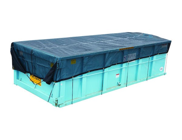 Buyers Products Company 3016005 Heavy Duty Black Mesh Tarp 12 X 24 Foot For Roll-Off Container-Manual