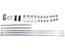 Buyers Products Company 3016666 Universal Aluminum Tarp Arm Kit For 8-19 Foot Dump Bodies
