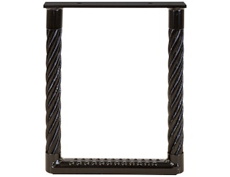 Buyers Products Company 5231512 Black Powder Coated Cable Type Truck Step - 15 X 12 X 1.38 Inch Deep