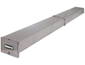 Buyers Products Company 5401000 Diamond Tread Aluminum Conduit Carrier 11 X 6 X 121-3/8 Inch