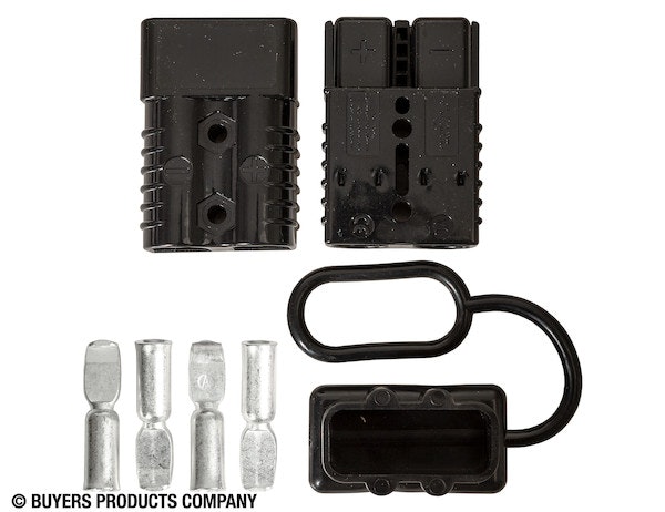 Buyers Products Company 5601018 Replacement Black Quick Connect Kit For Booster Cables