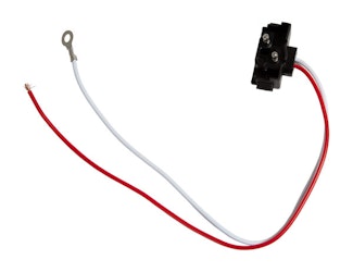 Buyers Products Company 5620251 Dot Light Plug  2-Pin Right Angle Male With Stripped Power