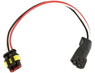 Buyers Products Company 5620351 Dot Light Plug 3-Wire Amp-Style Plug With 3-Pin Pl-3 Female Plug