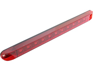 Buyers Products Company 5621711 17 Inch Red Slimline Stop/Turn/Tail Light With 9 Led