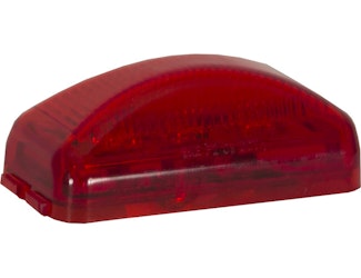 Buyers Products Company 5622104 2.5 Inch Red Surface Mount Marker Light With 3 Led