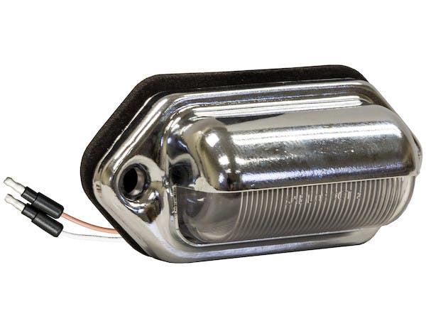 Buyers Products Company 5622133 2 Inch License/Utility Light With 2 Led And .18 Inch Male Bullet Connectors