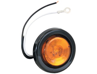 Buyers Products Company 5622201 2 Inch Amber Round Marker/Clearance Light Kit With 1 Led