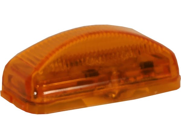 Buyers Products Company 5622204 2.5 Inch Amber Surface Mount Marker Light With 3 Led