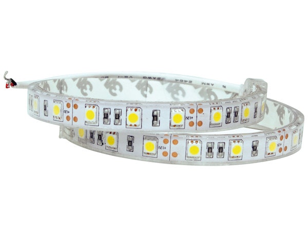 Buyers Products Company 5622436 24 Inch 36-Led Strip Light With 3M Adhesive Back - Clear And Warm
