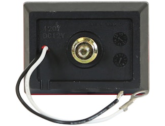 Buyers Products Company 5622716 2.875 Inch Red Rectangular Marker/Clearance Light With Reflex With 6 Led