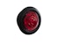 Buyers Products Company 5623413 .75 Inch Round Marker Clearance Lights - 1 Led Red With Male Bullets