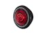 Buyers Products Company 5623413 .75 Inch Round Marker Clearance Lights - 1 Led Red With Male Bullets