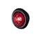 Buyers Products Company 5623413 .75 Inch Round Marker Clearance Lights - 1 Led Red With Male Bullets