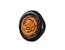 Buyers Products Company 5623424 .75 Inch Round Marker Clearance Lights - 1 Amber Led With Stripped Leads