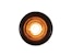 Buyers Products Company 5623424 .75 Inch Round Marker Clearance Lights - 1 Amber Led With Stripped Leads