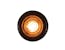 Buyers Products Company 5623424 .75 Inch Round Marker Clearance Lights - 1 Amber Led With Stripped Leads