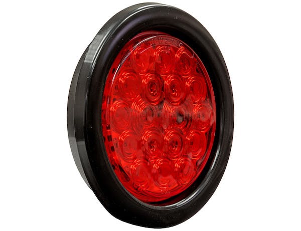 Buyers Products Company 5624118 4 Inch Red Round Stop/Turn/Tail Light Kit With 18 Leds