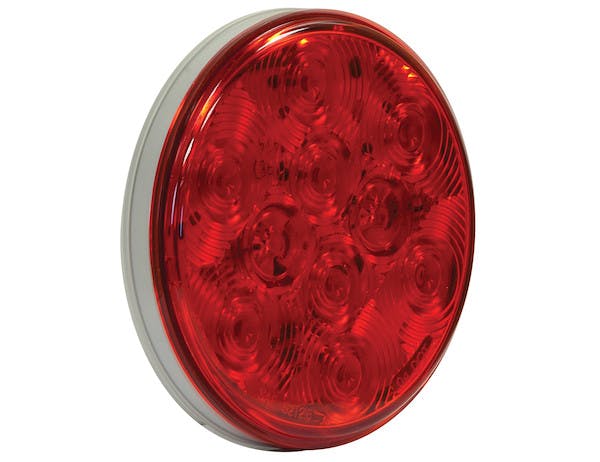 Buyers Products Company 5624150 4 Inch Red Round Stop/Turn/Tail Light With 10 Led