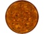 Buyers Products Company 5624251 4 Inch Amber Round Turn Signal Light With 10 Led With Amp-Style Connection