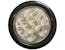 Buyers Products Company 5624310 4 Inch Clear Round Backup Light Kit With 10 Leds