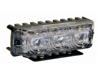 Buyers Products Company 5624433 4.375 Inch Clear Rectangular Projector Light With 3 Led