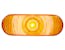Buyers Products Company 5626201 6 Inch Oval Turn Signal Dot Light With 1 Led