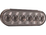 Buyers Products Company 5626356 Bulk 6 Inch Clear Oval Backup Light With 6 Leds