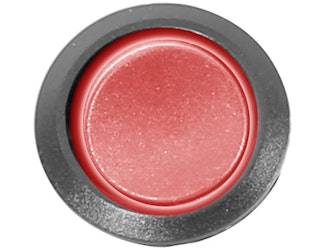 Buyers Products Company 6391100 On/Off Mini Round Rocker Switch Illuminated Red