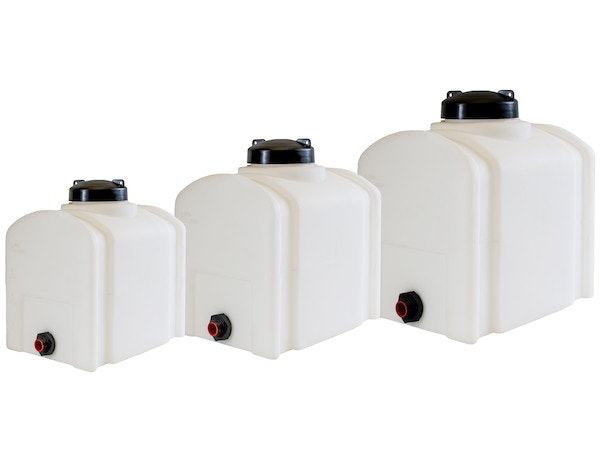 Buyers Products Company 82123879 8 Gallon Domed Storage Tank - 16X12X15 Inch