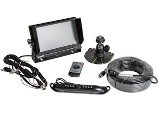 Buyers Products Company 8883010 Rear Observation System With License Plate Night Vision Backup Camera