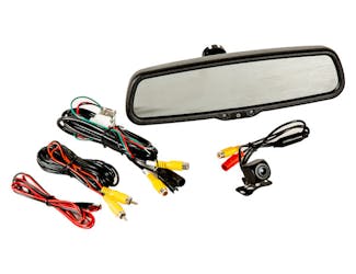 Buyers Products Company 8883030 Rear Observation System With Mirror Monitor And Camera