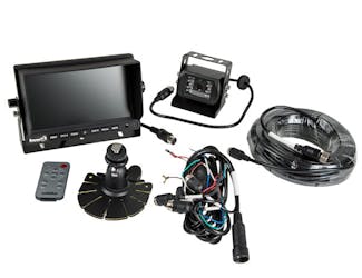 Buyers Products Company 8883040 Quad Screen Rear Observation System With Backup Camera